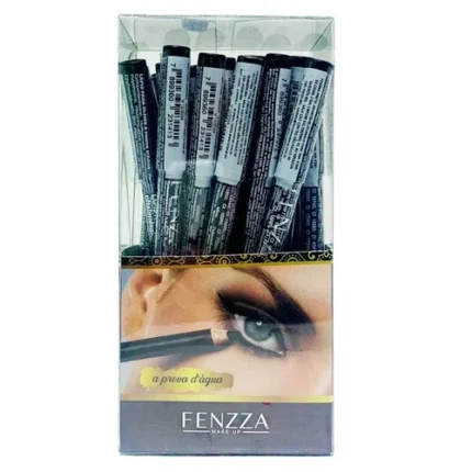 FENZZA Lápis Delineador p/olhos Preto a Prova D'agua FZ-14001