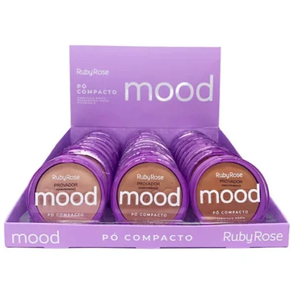 PÓ COMPACTO MOOD C/24 RUBY ROSE
