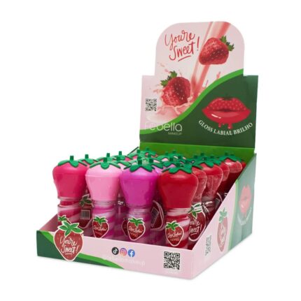 GLOSS LABIAL MORANGO C/24 FEBELLA