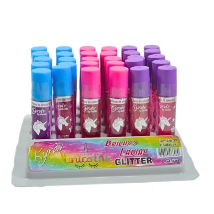 BRILHO LABIAL GLITTER C/30 KYRAV