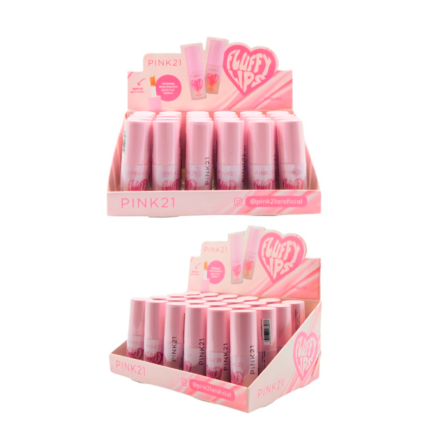 LIP GLOSS FLUFY C/24 PINK 21