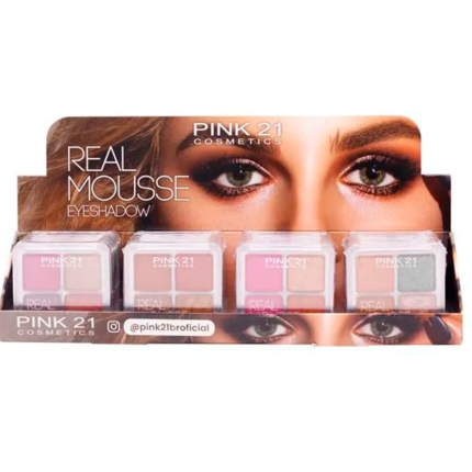 PALETA REAL MOUSSE C/24 PINK 21