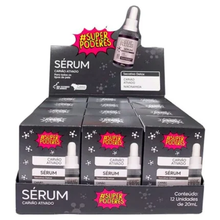 SÉRUM CARVÃO 20ML C/12 SP PODERES